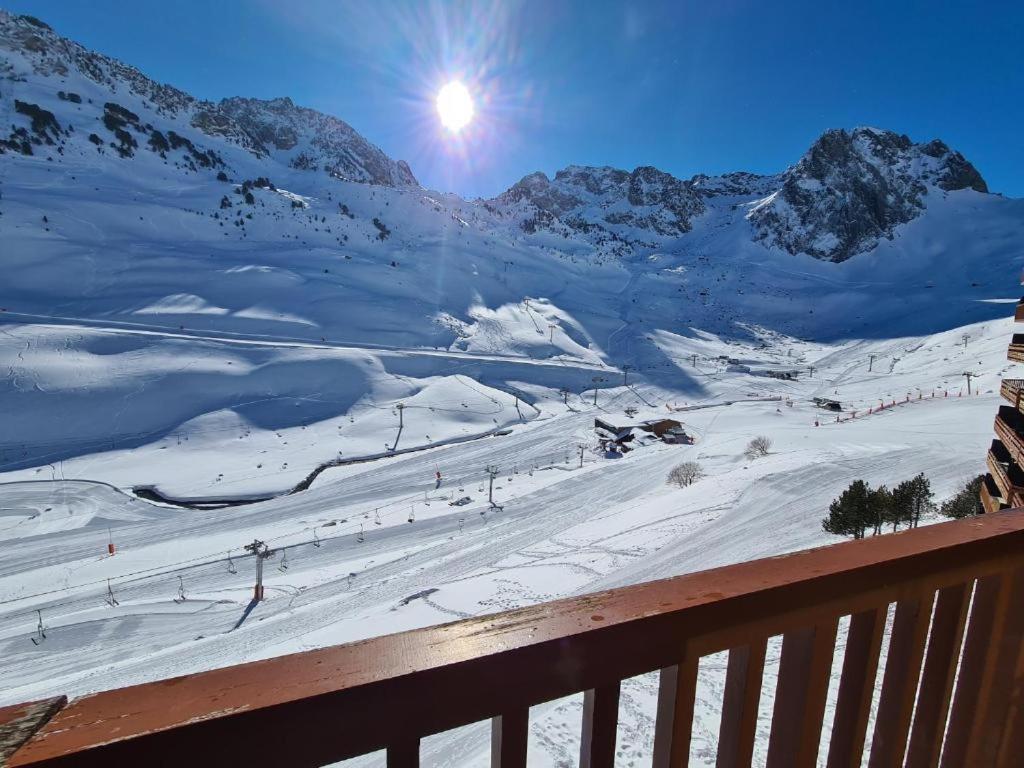 Superbe Appartement Vue Panoramique Pied Des Pistes La Mongie Buitenkant foto