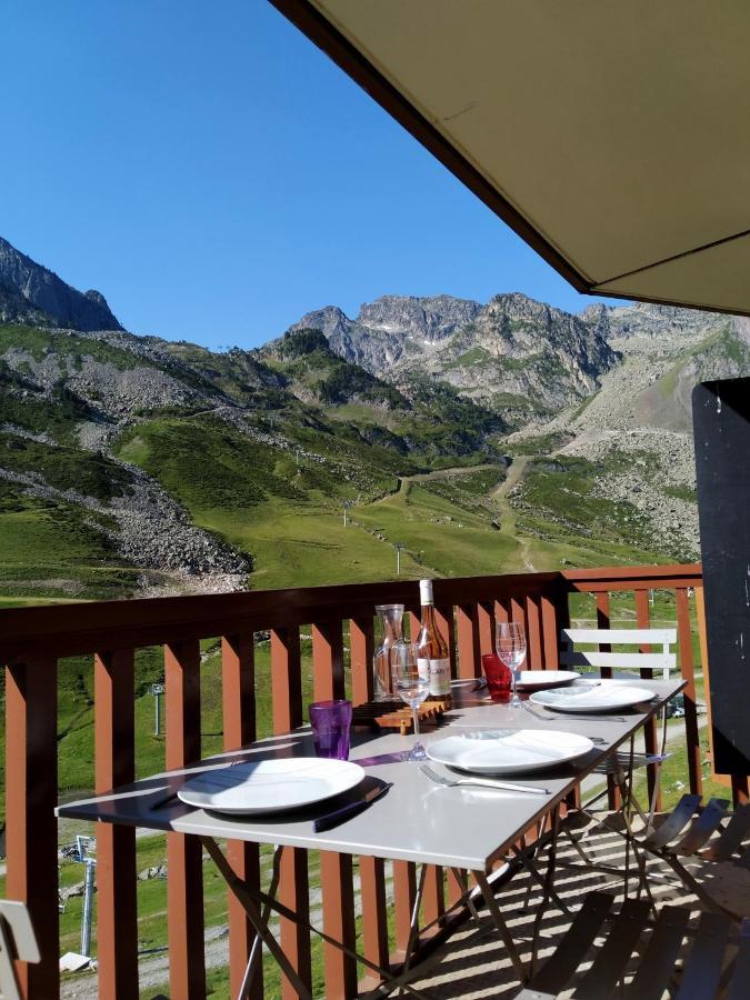 Superbe Appartement Vue Panoramique Pied Des Pistes La Mongie Buitenkant foto