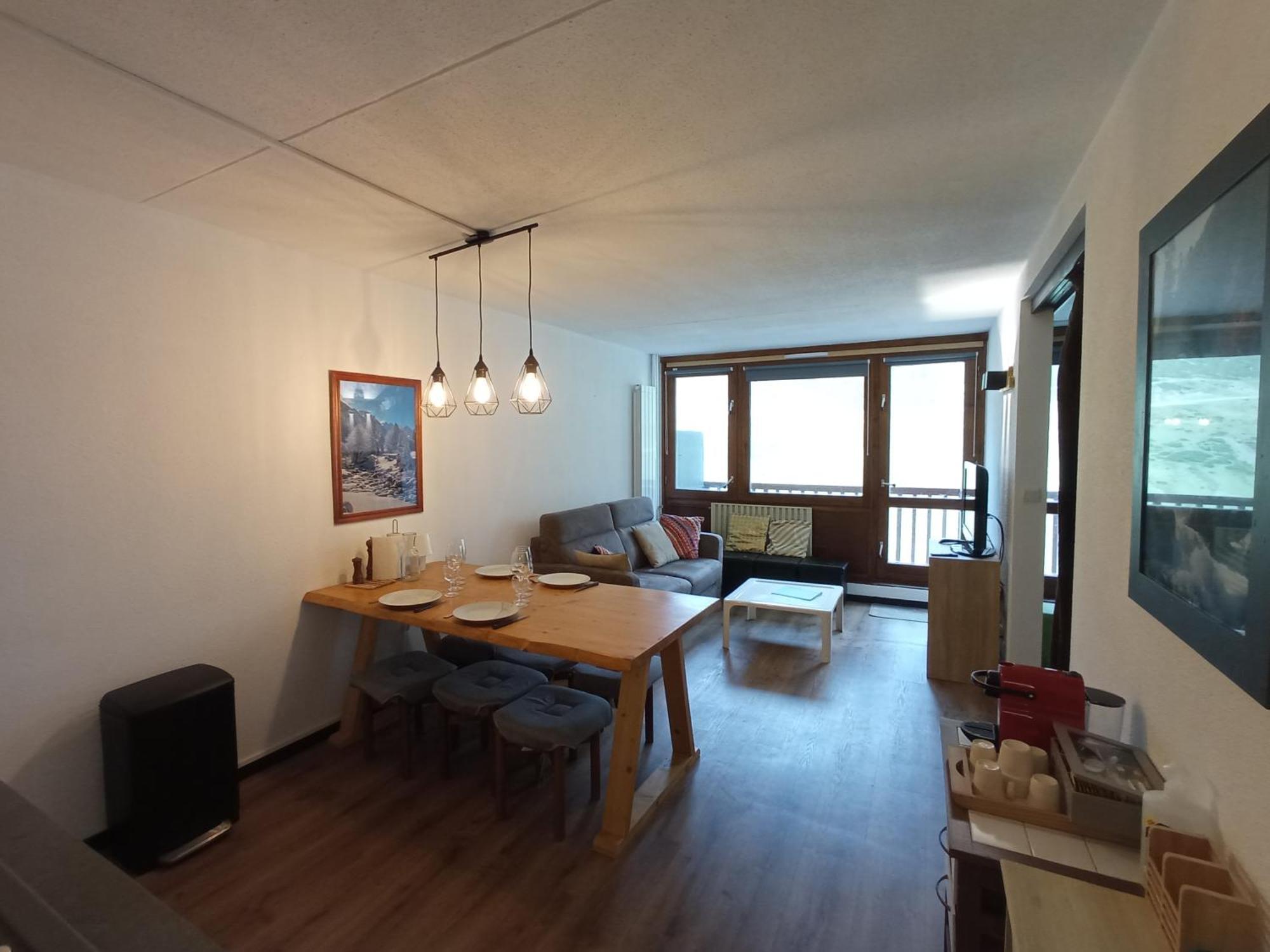 Superbe Appartement Vue Panoramique Pied Des Pistes La Mongie Buitenkant foto